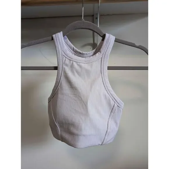 Lululemon High Neck Yoga Bra Size 2 - Picture 2 of 6